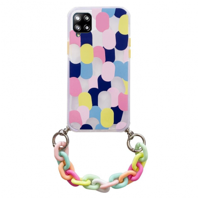 Samsung Galaxt A12 Dėklas Color Chain Case (1)