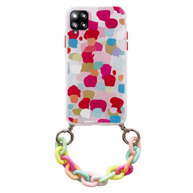 Samsung Galaxt A12 Dėklas Color Chain Case (2)