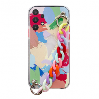 Akcija! Samsung Galaxy A32 5G Dėklas Color Chain Case multicolour (4)