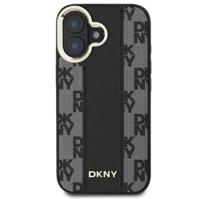 Dėklas DKNY Checkered Pattern Magsafe iPhone 16 Plus  - Juodas 2