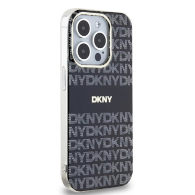 Dėklas DKNY IML MonoStripe MagSafeiPhone 13 Pro / 13 - Juodas 3