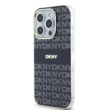 Dėklas DKNY IML MonoStripe MagSafeiPhone 15 Pro - Juodas 1