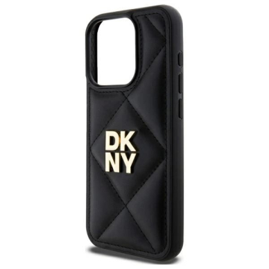 Dėklas DKNY Quilted Stack Logo iPhone 15 Pro Max  - Juodas 5