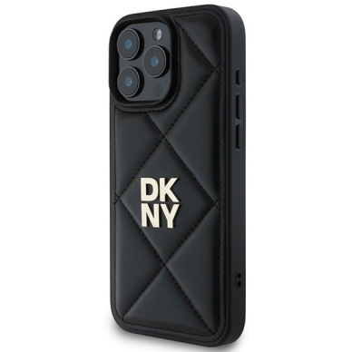 Dėklas DKNY Quilted Stack Logo iPhone 16 Pro Max  - Juodas 1