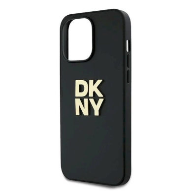 Dėklas DKNY Wrist Strap Stock Logo  iPhone 14 Pro - Juodas 4