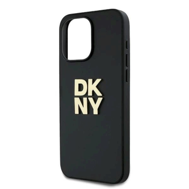 Dėklas DKNY Wrist Strap Stock Logo  iPhone 15 Pro Max - Juodas 4