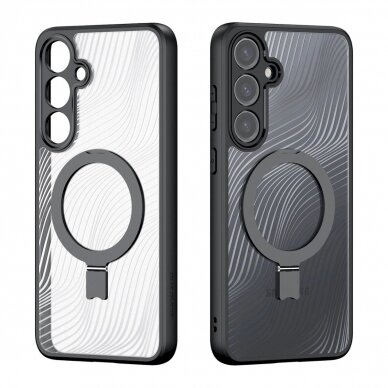 Dėklas Dux Ducis Aimo Mag armored case with MagSafe for Samsung Galaxy S24 - Juodas 1