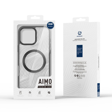 Dėklas Dux Ducis Aimo MagSafe iPhone 16 Pro - Juodas 2