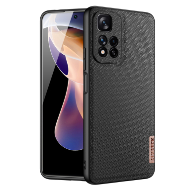 Dėklas Dux Ducis Fino Xiaomi Redmi Note 11 Pro + / 11 Pro Juodas