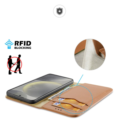 Dėklas Dux Ducis Hivo case with flap and RFID blocker for Samsung Galaxy S24+ - Rudas 2