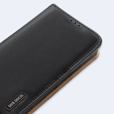 Dėklas Dux Ducis Hivo Leather Samsung Galaxy S22 Plus Juodas 12