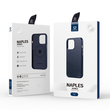 Dėklas Dux Ducis Naples case for iPhone 14 (MagSafe) Mėlynas 8