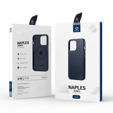 Dėklas Dux Ducis Naples case for iPhone 14 Plus (MagSafe) Mėlynas 4