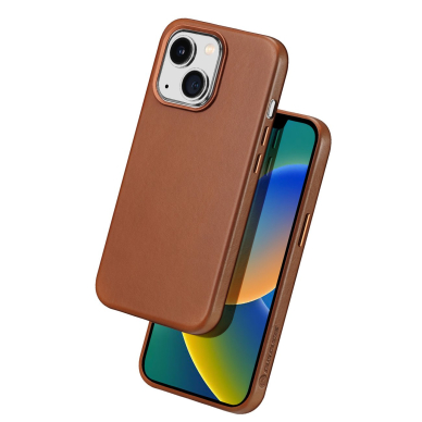 Dėklas Dux Ducis Naples case for iPhone 14 Plus (MagSafe) Rudas 1