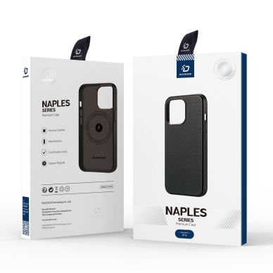 Dėklas Dux Ducis Naples iPhone 14 Rudas 4