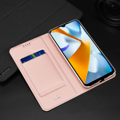 Dėklas Dux Ducis Skin Pro Case for Xiaomi Poco C40 Auksinis 19