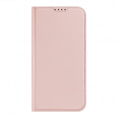 Dėklas Dux Ducis Skin Pro Wallet iPhone 15 - Rožinis 7