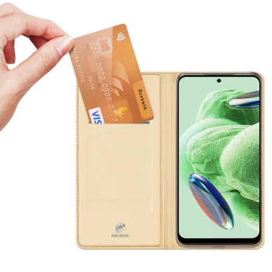 Dėklas Dux Ducis Skin Pro Xiaomi Redmi Note 12 Pro Plus Auksinis 1