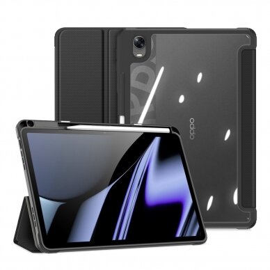 Dėklas Dux Ducis Toby Armored Flip Smart Case Oppo Pad Juodas 8