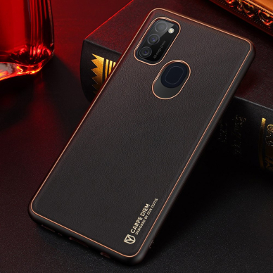 Dėklas Dux Ducis Yolo elegant TPU+PU Samsung Galaxy M30s Juodas 13