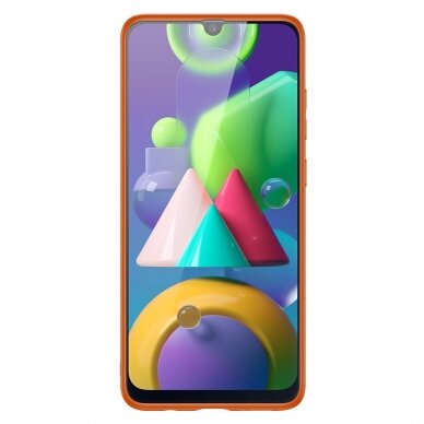 Dėklas Dux Ducis Yolo elegant TPU+PU Samsung Galaxy M30s Oranžinis 1