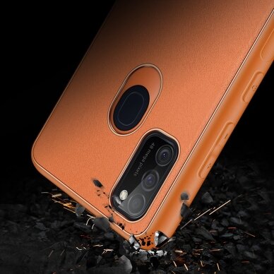 Dėklas Dux Ducis Yolo elegant TPU+PU Samsung Galaxy M30s Oranžinis 10