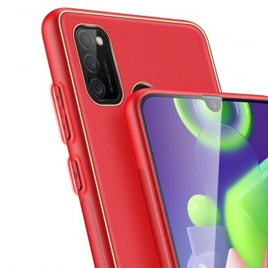 Dėklas Dux Ducis Yolo TPU+PU Samsung Galaxy M30s Raudonas 6