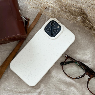 Dėklas Eco Case for iPhone 14 Plus Baltas 2