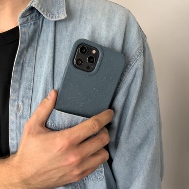 Dėklas Eco iPhone 11 Pro Max Silicone Cover Geltonas 7