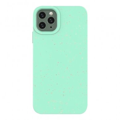 Dėklas Eco iPhone 11 Pro Max Silicone Cover Mėtinis