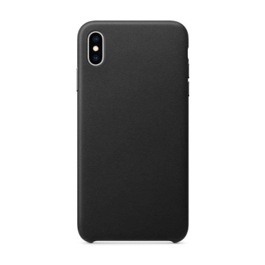 Dėklas ECO Leather iPhone 12 mini Juodas 1