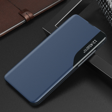 Dėklas Eco Leather View Case Xiaomi Redmi Note 11 Pro+ 5G (China) / 11 Pro 5G (China) / Mi11i HyperCharge / Poco X4 NFC 5G Mėlynas 3