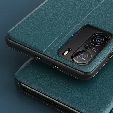 Dėklas Eco Leather View Xiaomi Redmi K40 Pro + / K40 Pro / K40 / Poco F3 Oranžinis 8