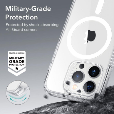 Dėklas ESR CH HALOLOCK MAGSAFE IPHONE 14 PRO Skaidrus 3