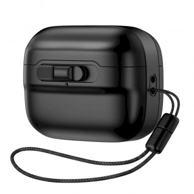 Dėklas ESR Pulse Halolock Case su MagSafe skirta Apple AirPods Pro 1/2 - Juodas 1