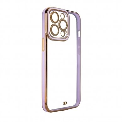 Dėklas Fashion Case for iPhone 12 Pro Max Purpurinis