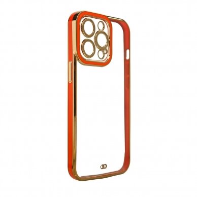 Dėklas Fashion Case for iPhone 12 Pro Max Raudonas