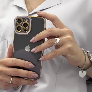 Dėklas Fashion Case for iPhone 12 Pro Purpurinis 4