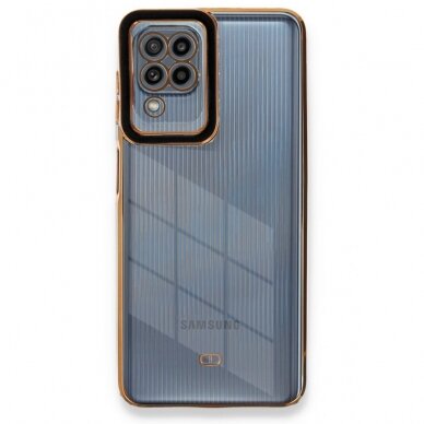 Samsung Galaxt A12 Dėklas Fashion Case 5G Juodas