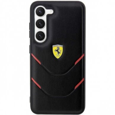 Samsung Galaxy S23 Dėklas Ferrari FEHCSPBAK  Juodas 2