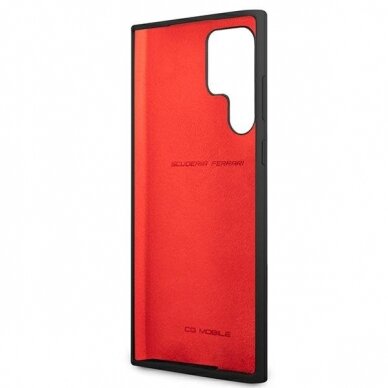 Samsung Galaxy S22 Ultra Dėklas Ferrari FESSIHCS22LBK  Juodas 6