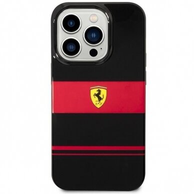 Dėklas Ferrari IMD Combi Magsafe FEHMP14LUCOK iPhone 14 Pro Juodas 2