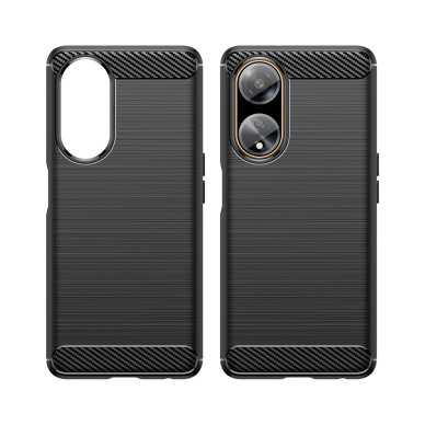 Dėklas Flexible case carbon dėklas skirta Oppo A98 5G Carbon Case - Juodas 1