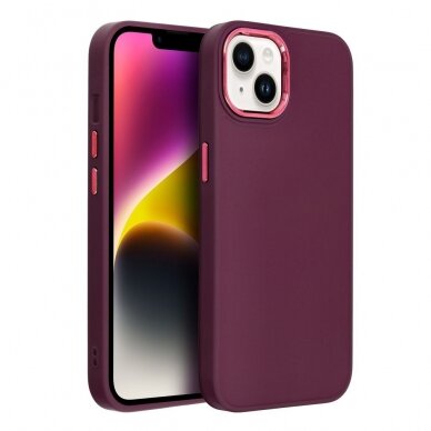 Dėklas FRAME Samsung S926 S24 Plus violetinis