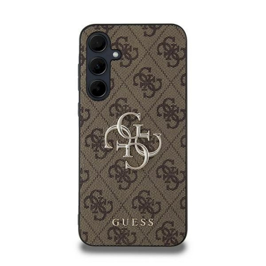 Dėklas Guess 4G Big Metal Logo  Samsung Galaxy A35 - Rudas 2