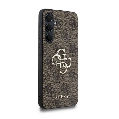 Dėklas Guess 4G Big Metal Logo  Samsung Galaxy A35 - Rudas 3