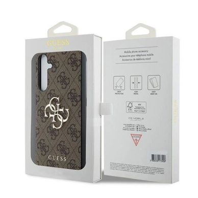 Dėklas Guess 4G Big Metal Logo  Samsung Galaxy A35 - Rudas 7