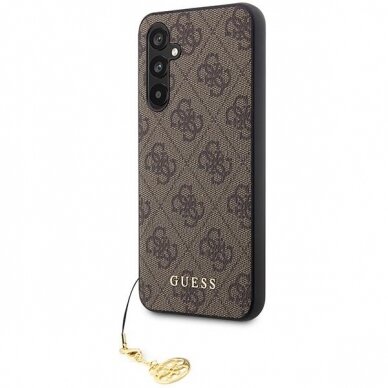 Dėklas Guess 4G Charms Collection GUHCSA54GF4GBR Samsung Galaxy A54 5G A546 Rudas 1