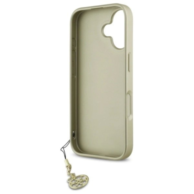 Dėklas Guess 4G Charms Collection  iPhone 16 - Juodas 6