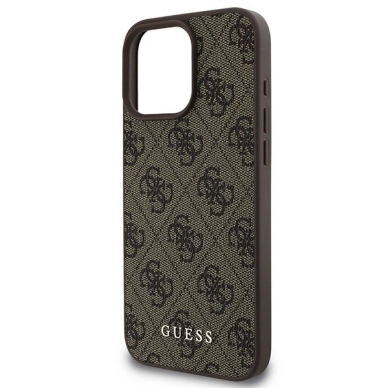 Dėklas Guess 4G Classic iPhone 16 Pro Max  - Rudas 5